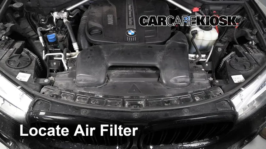 2016 BMW X5 xDrive35d 3.0L 6 Cyl. Turbo Diesel Filtre à air (moteur)